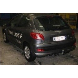 ATTELAGE PEUGEOT 206 PLUS 2009- - RDSO demontable sans outil - attache remorque WESTFALIA