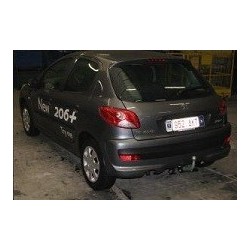 ATTELAGE PEUGEOT 206 PLUS 2009- - Rotule equerre - attache remorque WESTFALIA