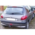 ATTELAGE PEUGEOT 206 1998- (3 5P Sauf GT Sport et CC Type 2A/2C) Rotule equerre - attache remorque WESTFALIA