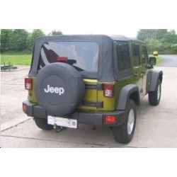 ATTELAGE JEEP Wrangler 2007- (Type JK) - RDSO demontable sans outil - attache remorque WESTFALIA